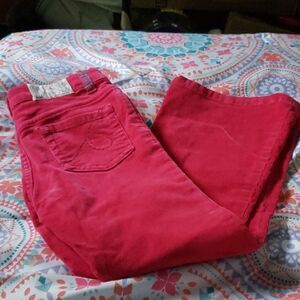Chaps Pink Corduroy Pants Girls Sz 5